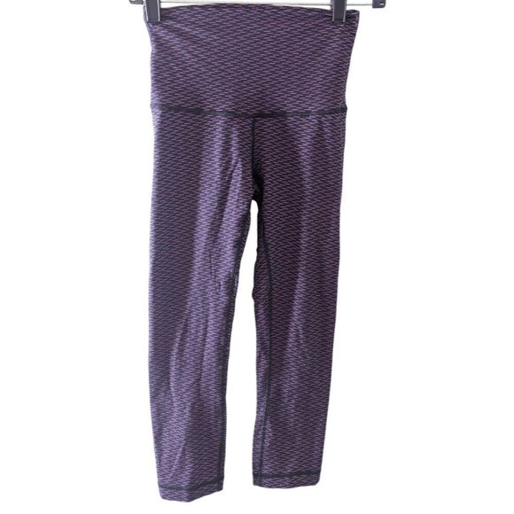 LULULEMON ATHLETICA Wunder Under Crop (Hi-Rise) (Luxtreme) Size 4 - Picture 4 of 5